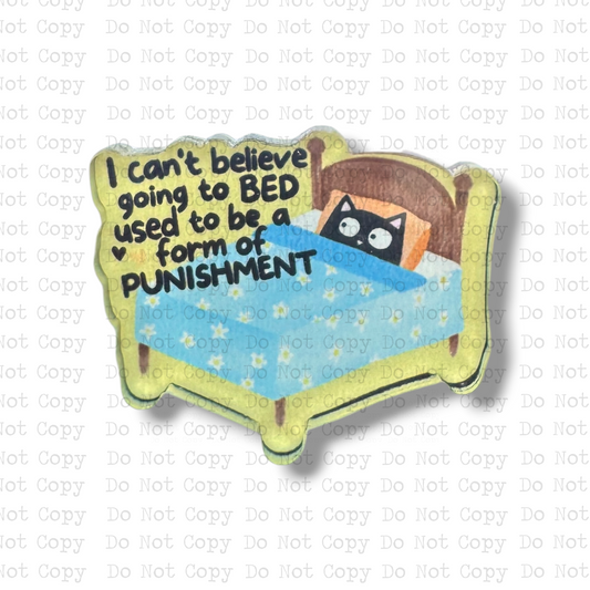Adult Going To Bed Lapel Pin Sublimation Blank Kit | Set of 2 TRS