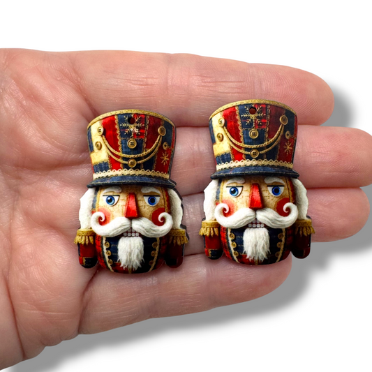 Nutcracker Soldier Earring Sublimation Blanks
