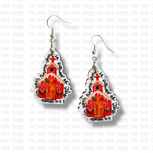 In Your Presence Earring Sublimation Blank Kit