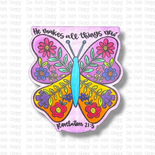 He Makes All Things New Magnet Sublimation Blank Kit | ARA