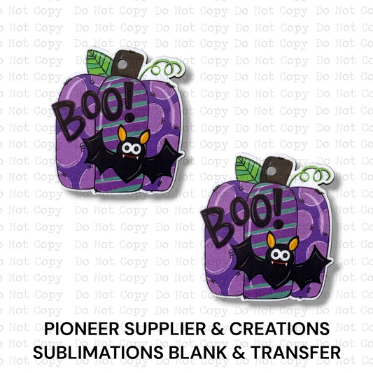 Jack O Lantern Mini Ornaments Sublimation Blank | Set of 2 G&M
