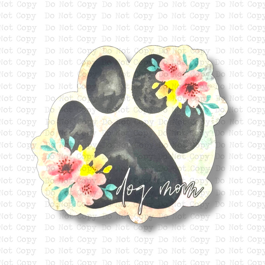 Floral Dog Mom Magnet Sublimation Blank Kit | SCG