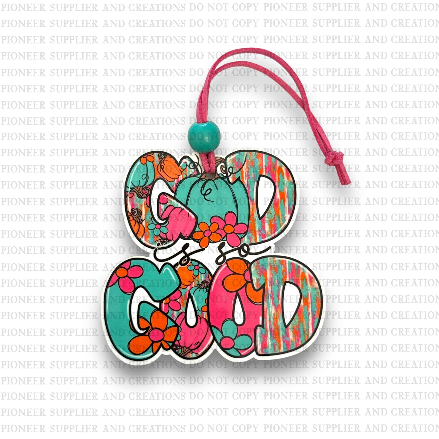 God Is So Good Ornament Sublimation Blank | Exclusive