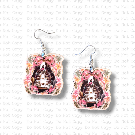 The Lord's Supper Earring Sublimation Blank Kit | SSD