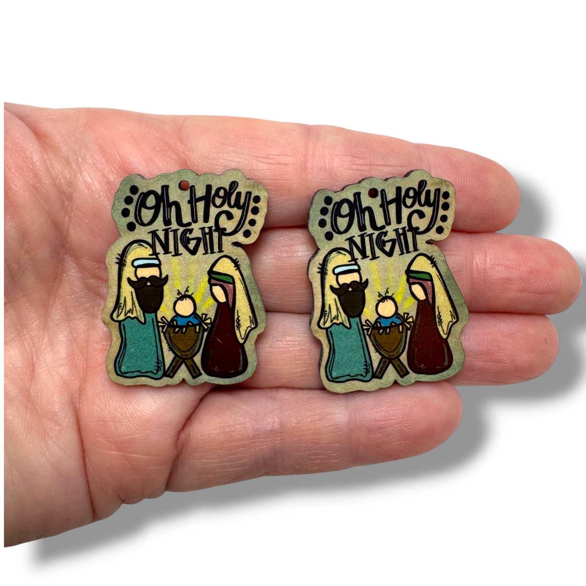 Holy Family Earring Sublimation Blanks | G&M