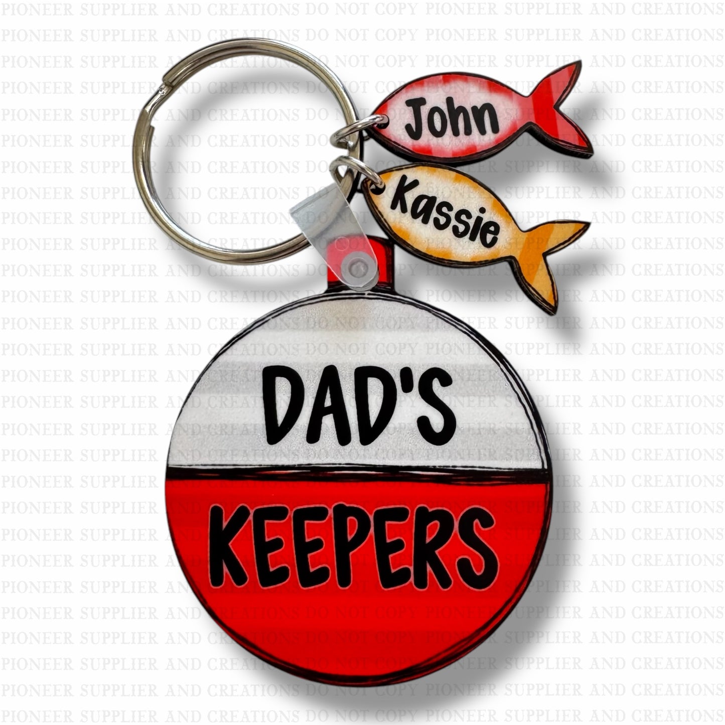 Bobber Keychain | Add-On Fish Sublimation Blanks