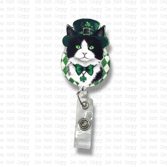 Lucky Black Cat Badge Button Sublimation Blank | Set of 2