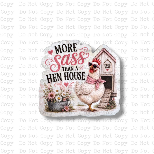 Hen House Sass Magnet Sublimation Blank Kit