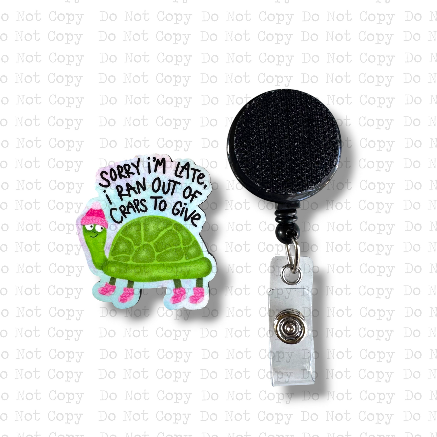 Out Of Craps To Give Badge Button Sublimation Blank | Set of 2 TRS