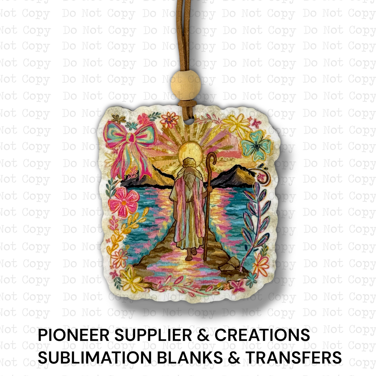 When God Makes A Way Ornament Sublimation Blank | SSD