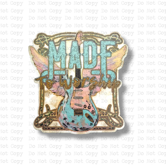 Made To Worship Magnet Sublimation Blank Kit
