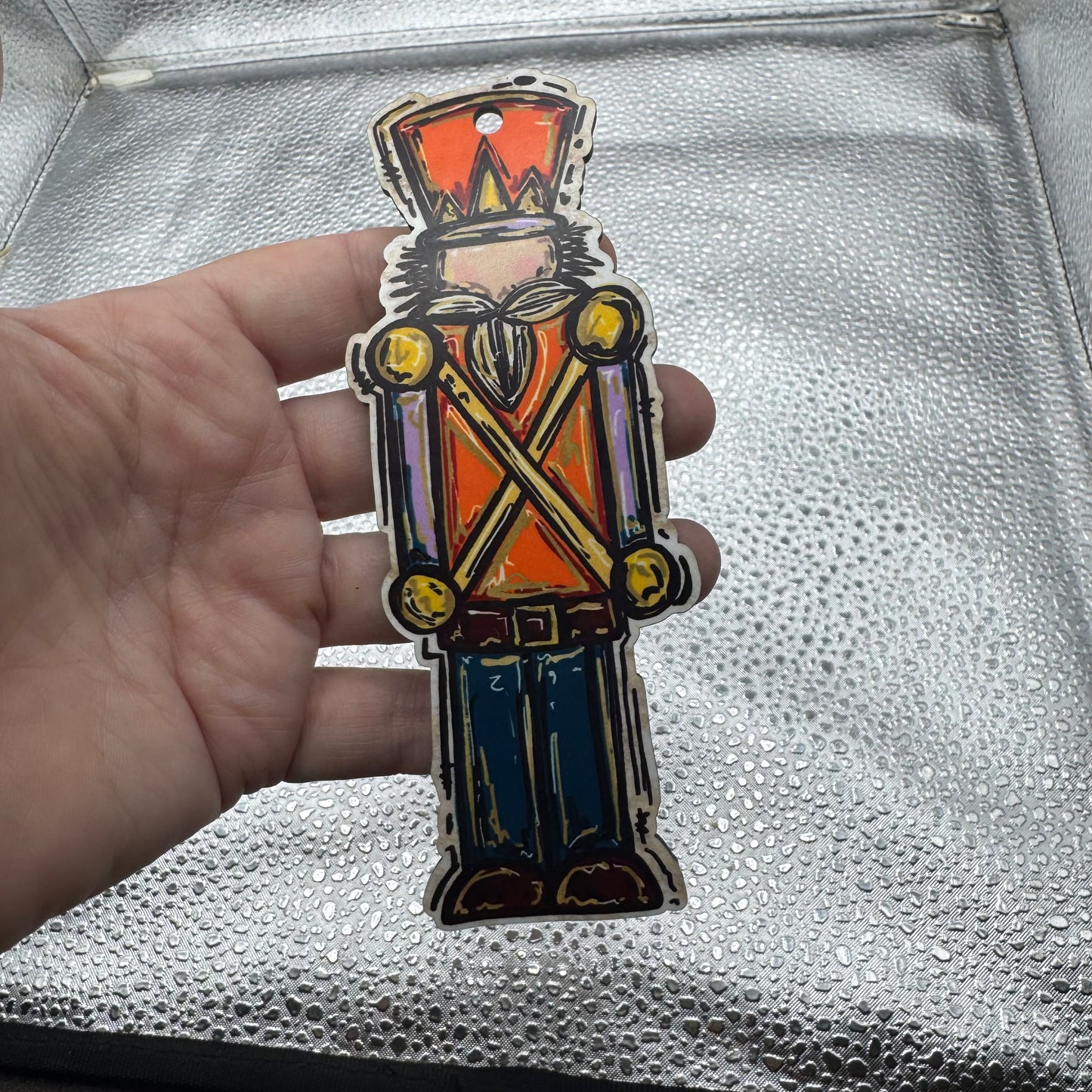 Nutcracker Ornament Pressed Blank
