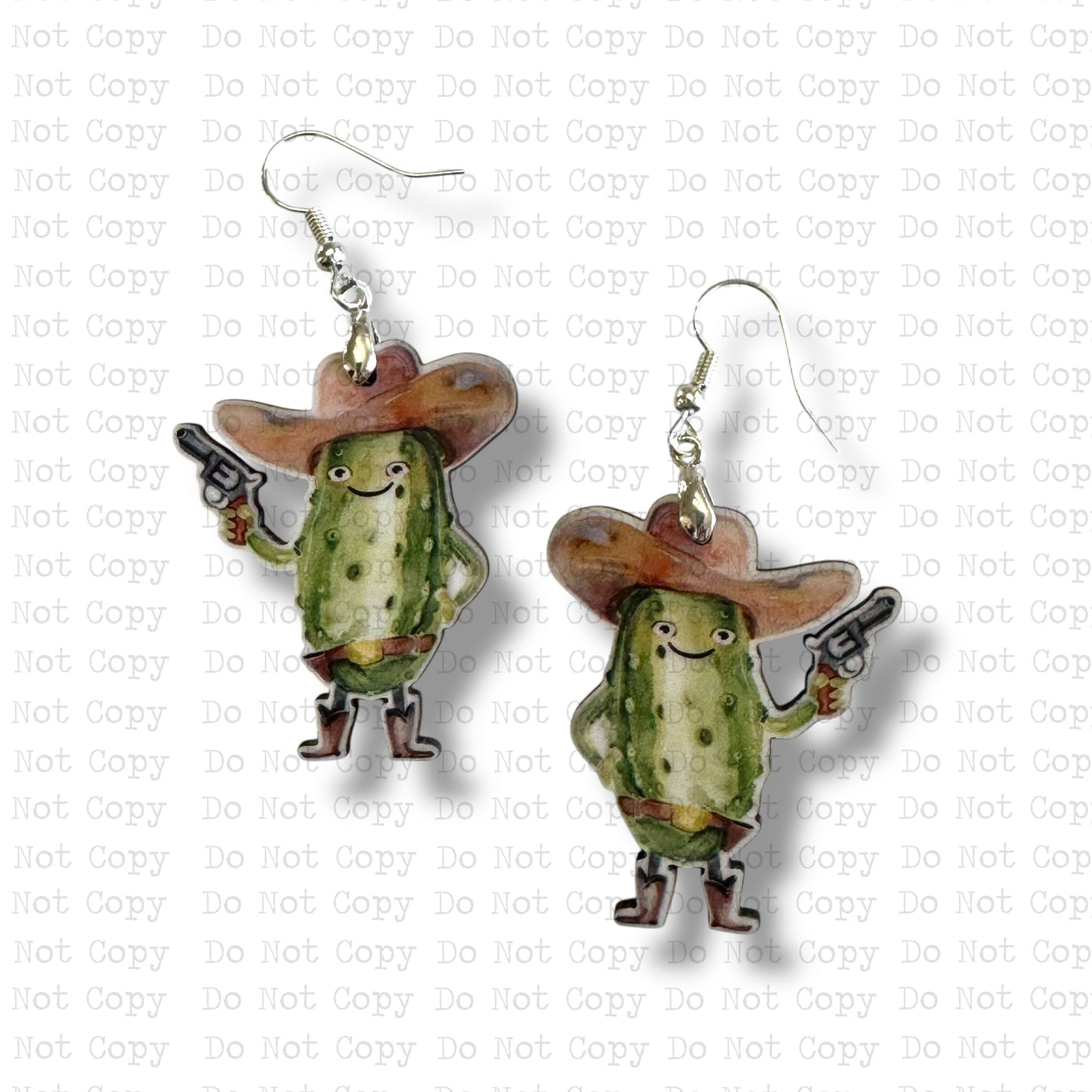 Pistol Pickle Earring Sublimation Blanks Kit | Exclusive