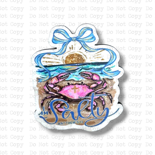 Salty Matthew 5:13 Badge Button Sublimation Blank | Set of 2 SSD