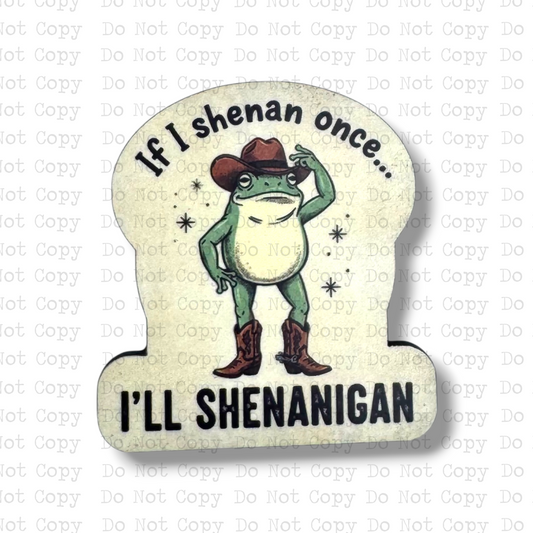 Shenan Once Badge Button Sublimation Blank | Set of 2