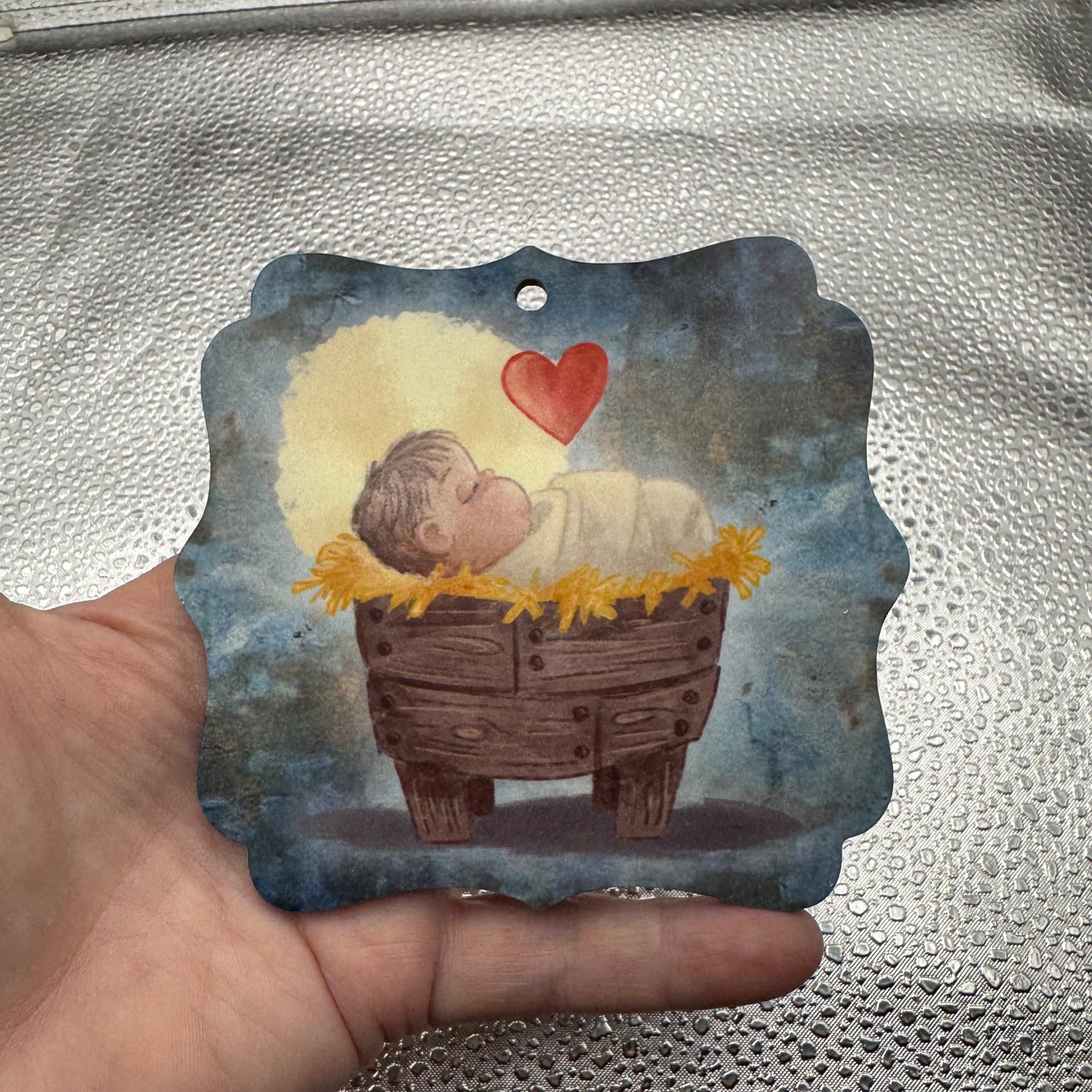 Manger Baby Pressed Blank