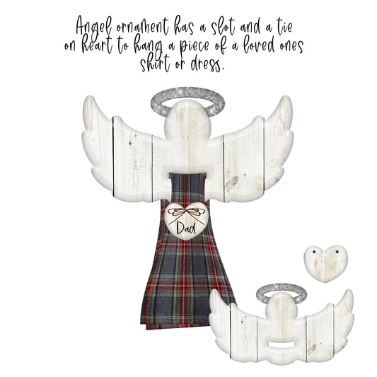 Angel Keepsake Fabric Ornament Sublimation Blank | Tina Braddock