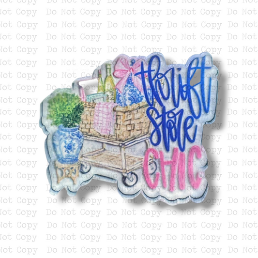 Thrift Shop Chic Lapel Pin Sublimation Blank Kit | Set of 2 CRC