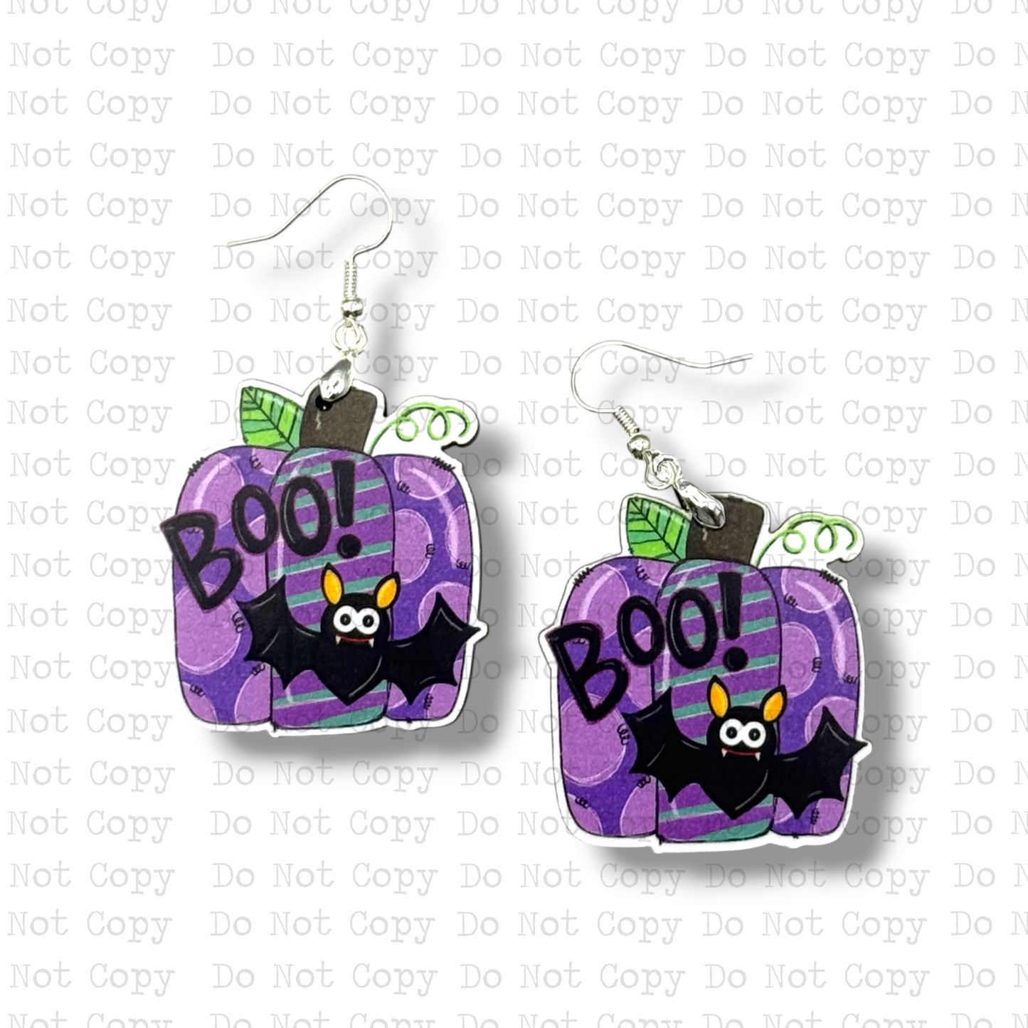 Jack O Lantern Earring Sublimation Blank Kit | G&M