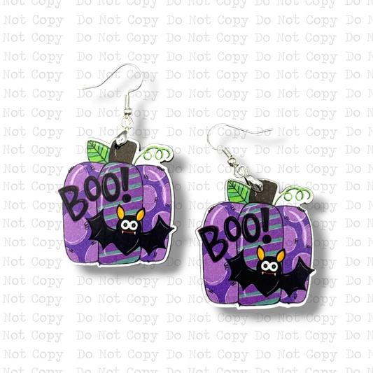 Jack O Lantern Earring Sublimation Blank Kit | G&M