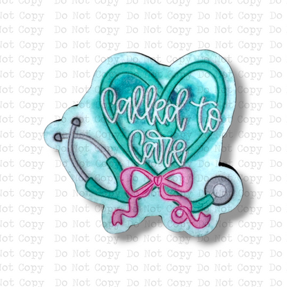 Called To Care Badge Button Sublimation Blank | Set of 2 J&CD