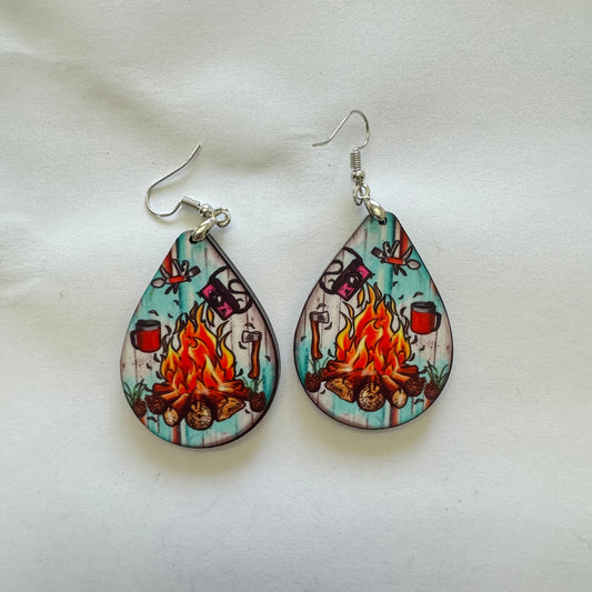 Camper 4 Finished Earring
