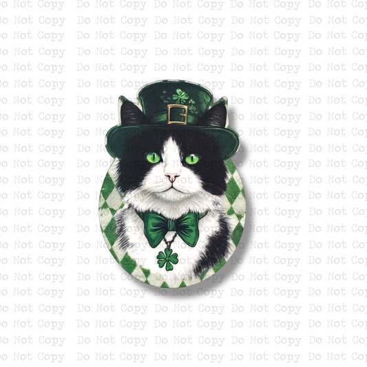 Lucky Black Cat Magnet Sublimation Blank Kit