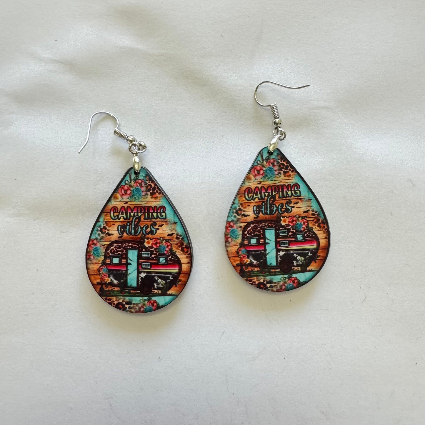 Camper 6 Finished Earring