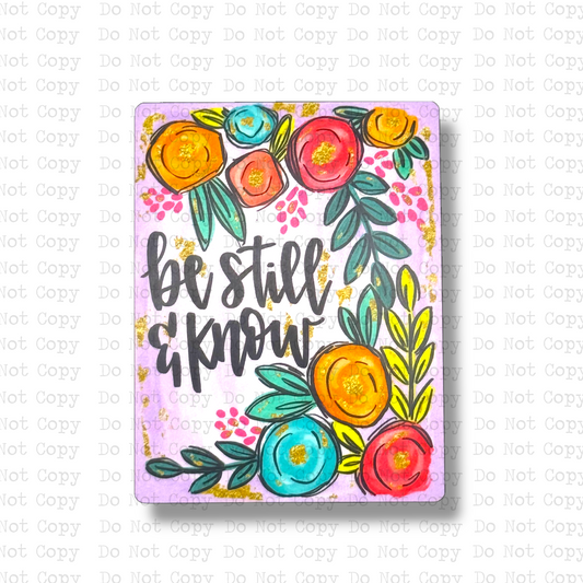 Be Still And Know Magnet Sublimation Blank Kit | ARA