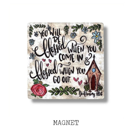 You Will Be Blessed Magnet Sublimation Blank Kit | AAS