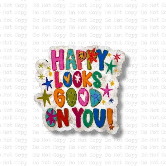 Happy Looks Good On You Magnet Sublimation Blank Kit | TCC