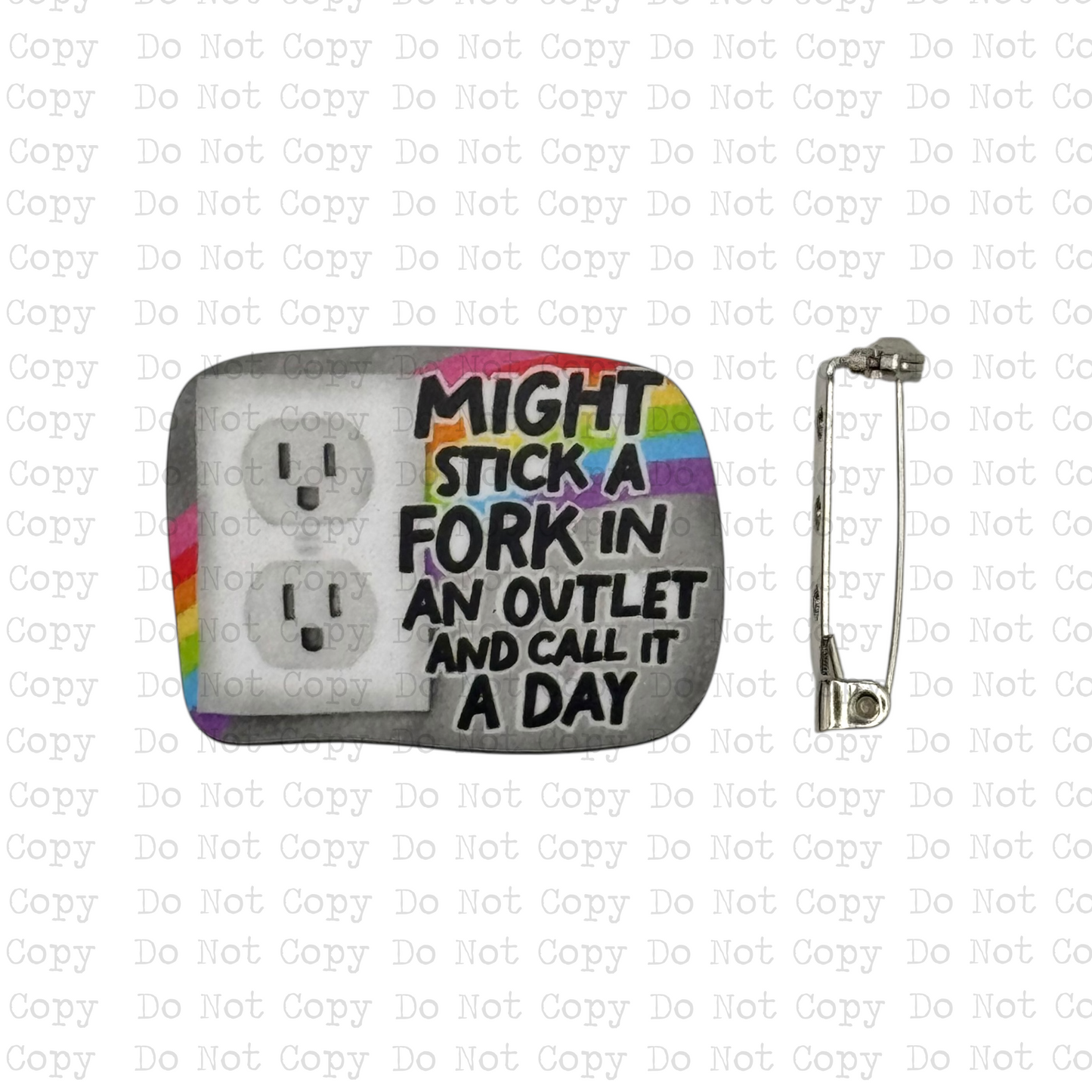 Call It A Day Lapel Pin Sublimation Blank Kit | Set of 2 TRS