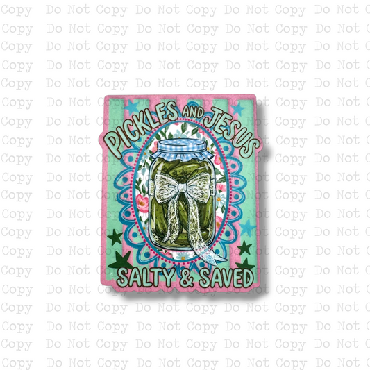 Salty And Saved Magnet Sublimation Blank Kit