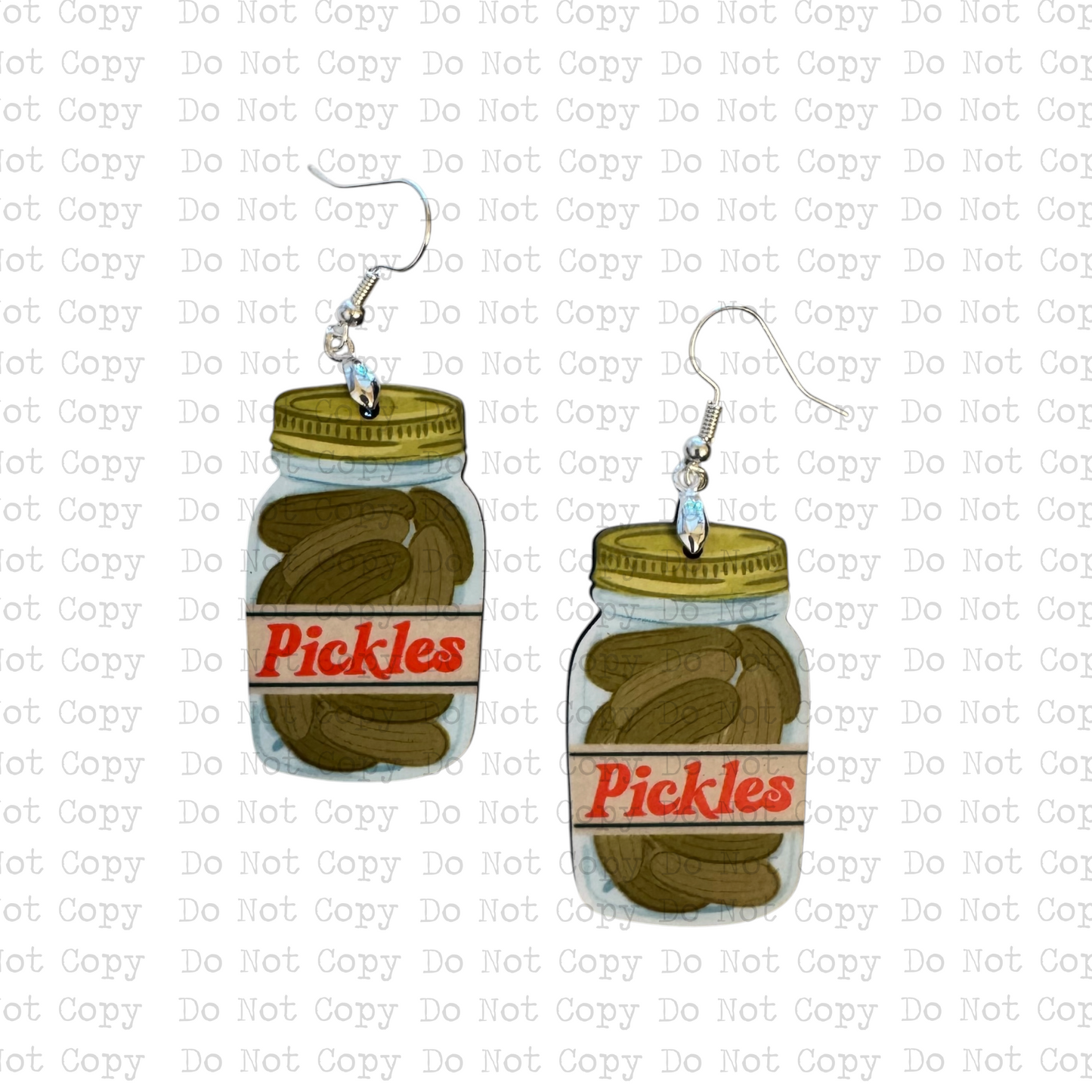 Pickle Earring Sublimation Blank Kit | TCC