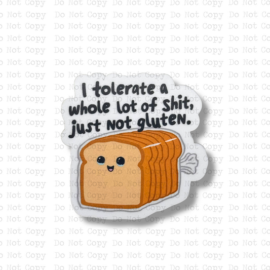 Can't Tolerate Gluten Magnet Sublimation Blank Kit | TRS