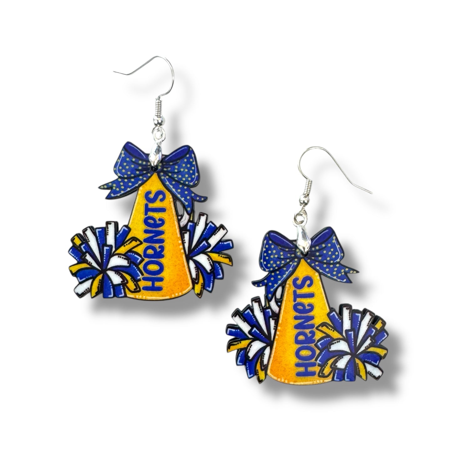 Hornets Megaphone Earring Sublimation Blanks