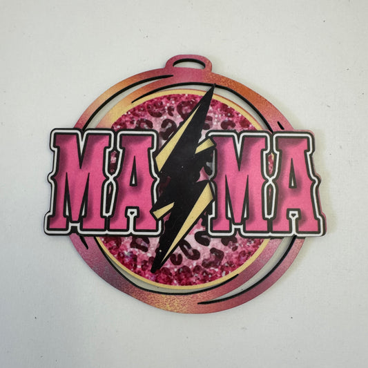 Mama Pressed Car Charm