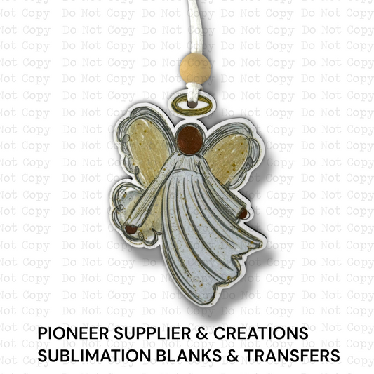 Adult Angel Ornament Sublimation Blank | PP