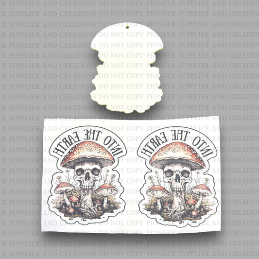 Into The Earth Air Freshener & Transfer Sublimation Blank Kit