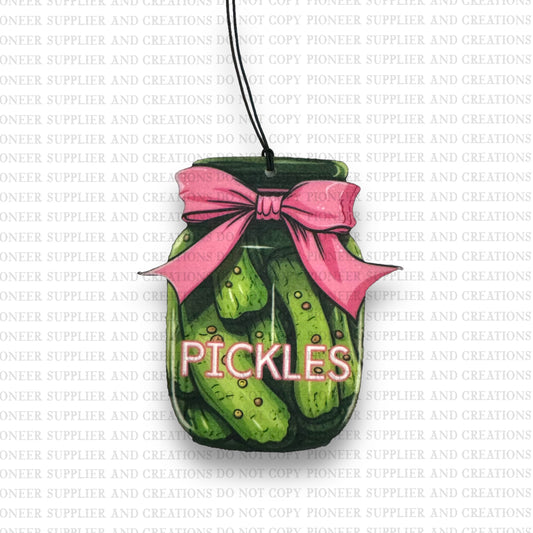 Dill Pickle Jar Air Freshener Sublimation Blank | Exclusive