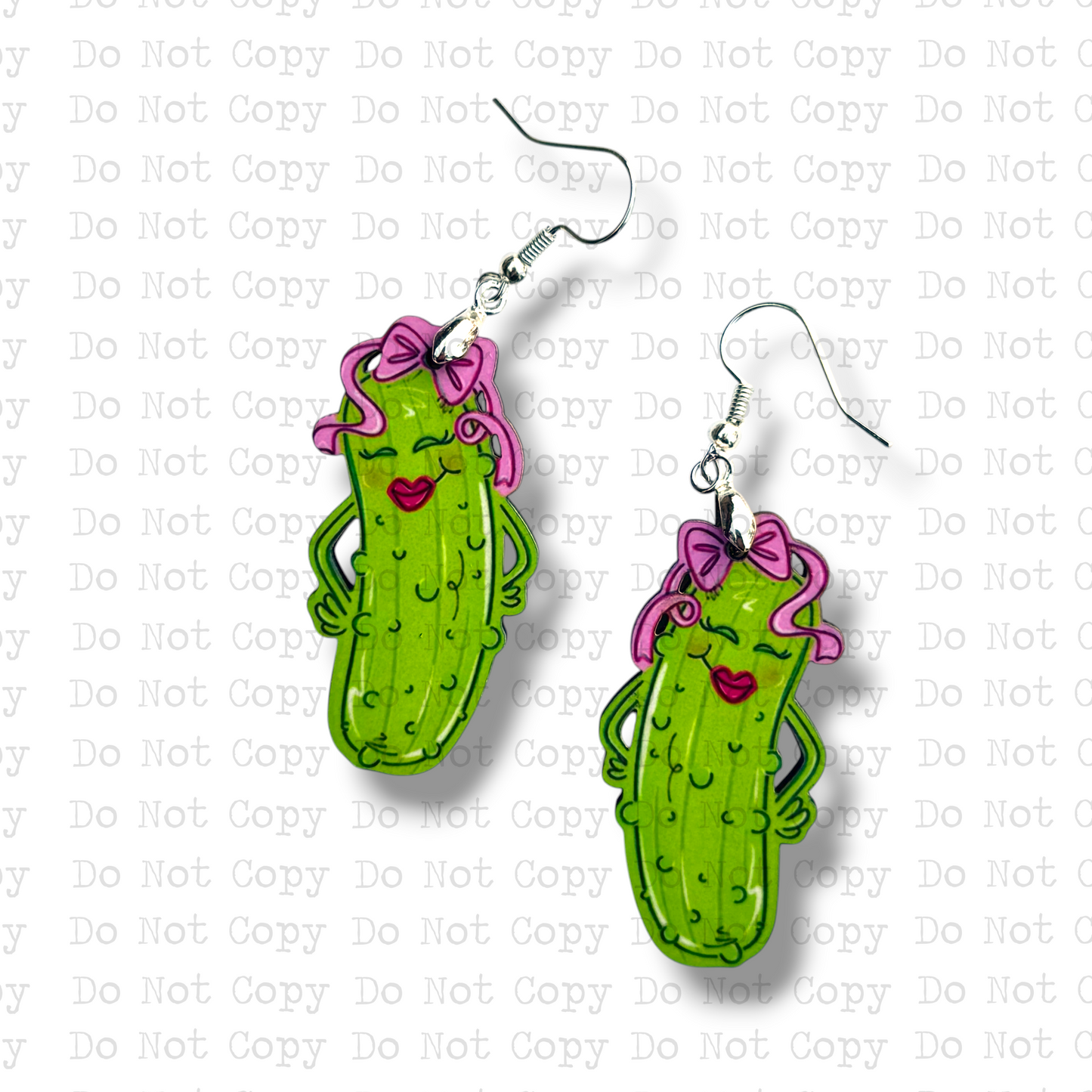Lipstick Pickle Earring Sublimation Blank Kit | J&CD