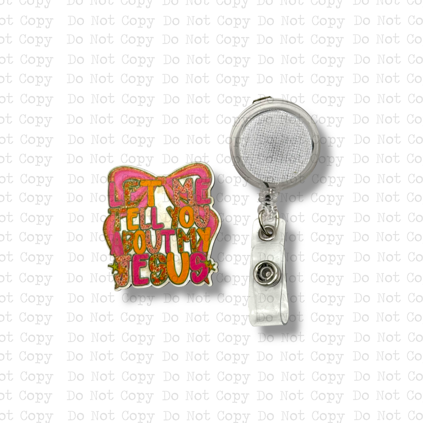 My Jesus Badge Button Sublimation Blank | Set of 2 TCC