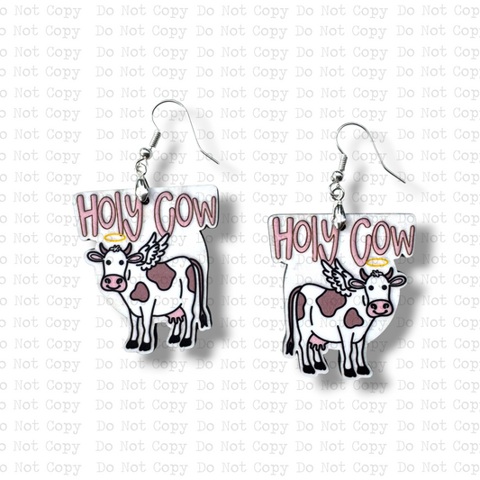 Holy Cow Earring Sublimation Blank Kit | ISFP