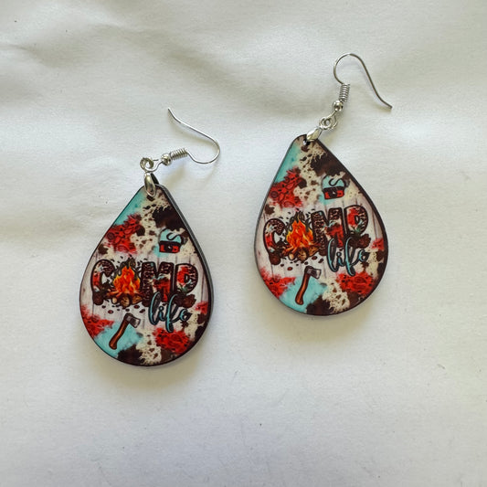 Camper 9 Finished Earring