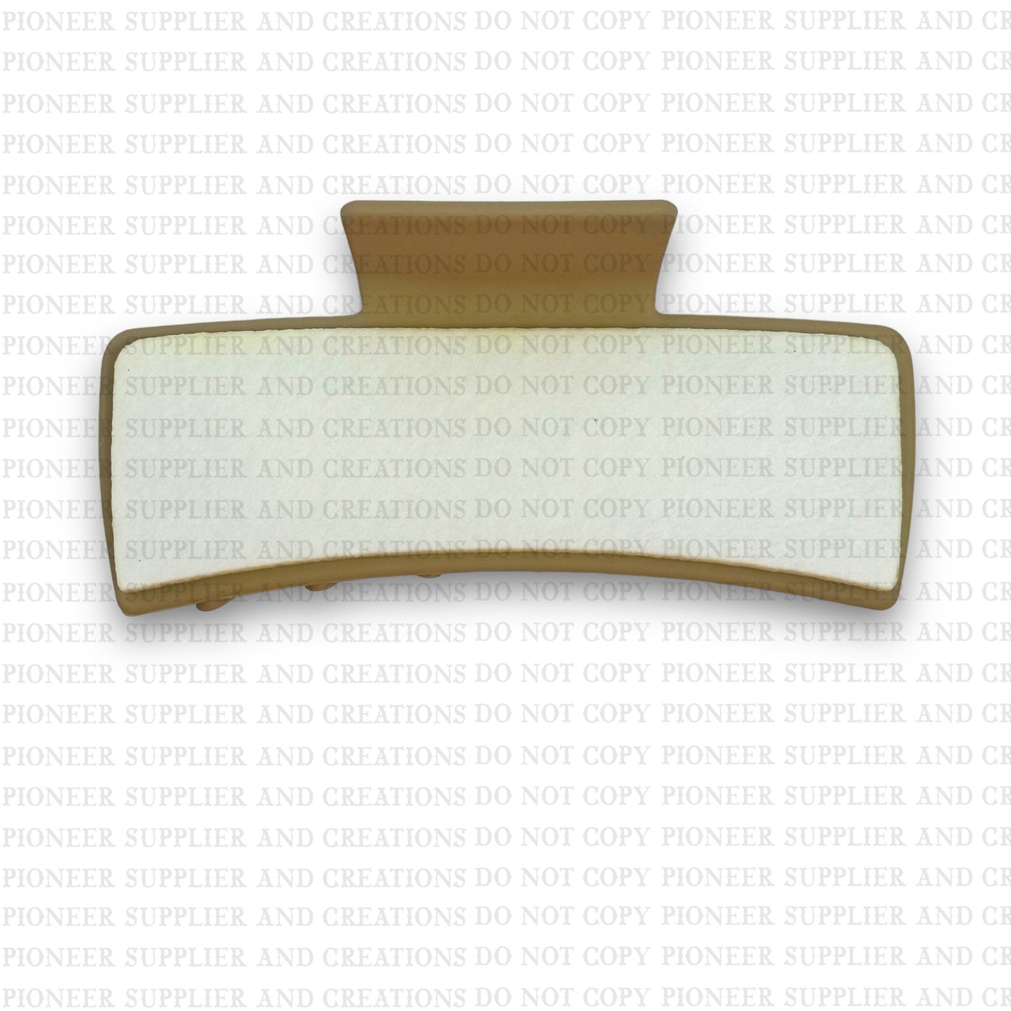 MDF Hair Clip Sublimation Blank | Large 4in