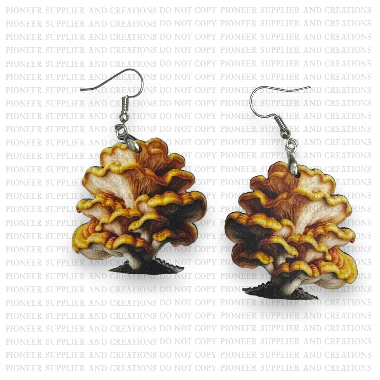 Jack O Lantern Earring Sublimation Blank Kit (w/ transfers and hardware) | Exclusive