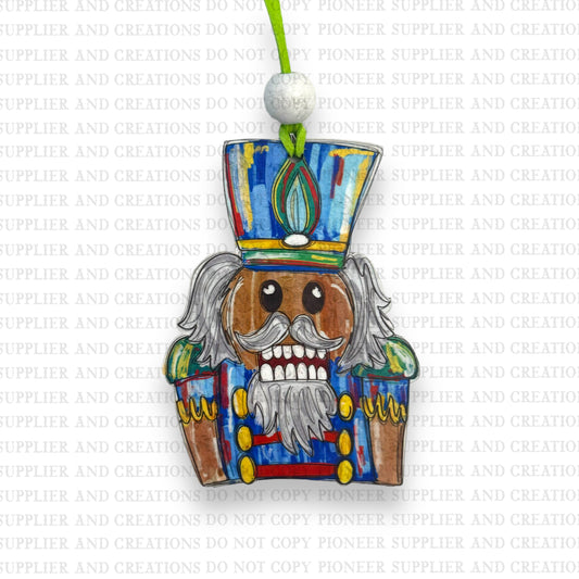 Textured Nutcracker Ornament with Transfer Sublimation Blank | Exclusive