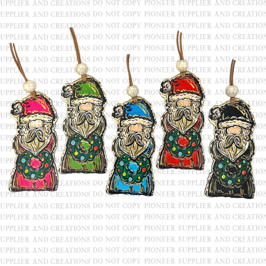 Old World Santa Ornament Sublimation Blank | Exclusive Graphx & More