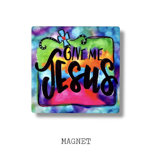 Give Me Jesus Magnet Sublimation Blank Kit | AAS