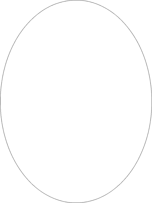 Oval Magnet Sublimation Blank